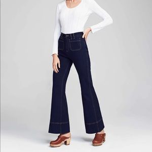 Faherty Brand High Waist Flare